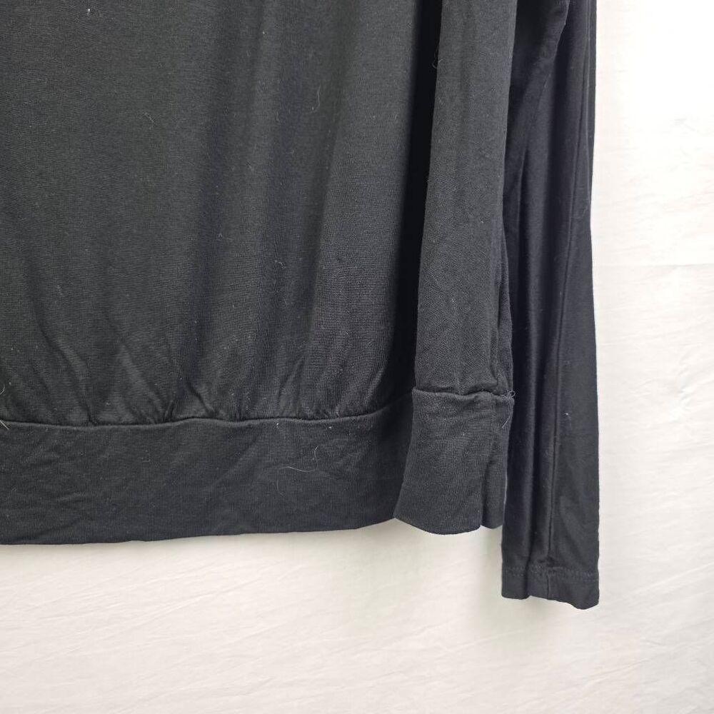 Old Navy XXL Black Rayon Batwing Dolman Sleeve Top - Picture 3 of 8